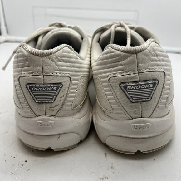 Brooks Addiction Walker Shoe Womens 10 D Wide White Support Walking Stability ** - Picture 6 of 10